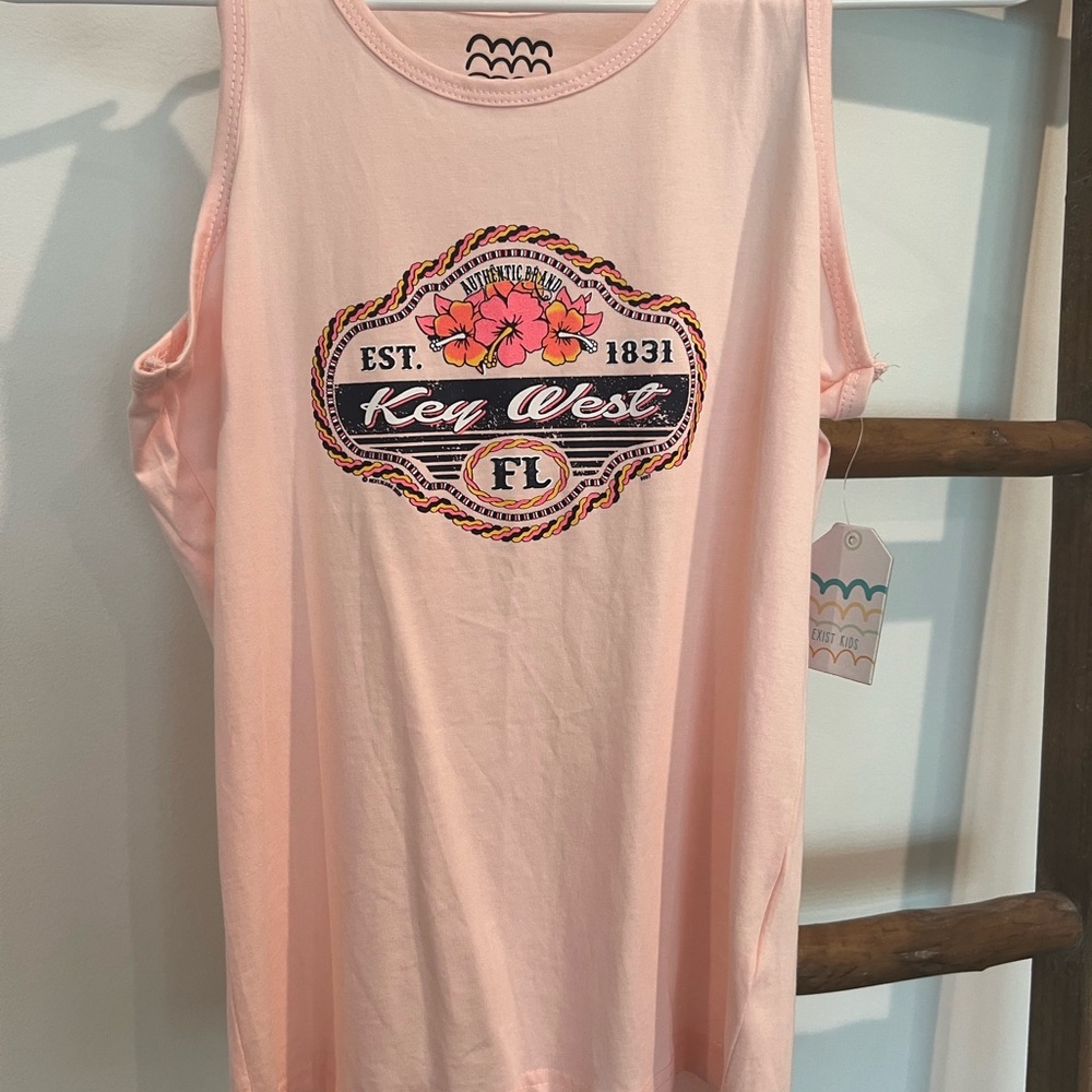 Key West Florida Tank Top Youth Large NWT